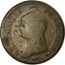 Moeda, França, Dupré, Decime, 1798, Paris, F(12-15), Bronze, KM:644.1
