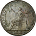 Coin, France, 2 Sols, 1792, EF(40-45), Bronze, KM:Tn25, Brandon:227b