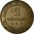 Moeda, França, Cérès, 2 Centimes, 1884, Paris, EF(40-45), Bronze, KM:827.1