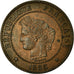 Monnaie, France, Cérès, 2 Centimes, 1885, Paris, TTB, Bronze, Gadoury:105