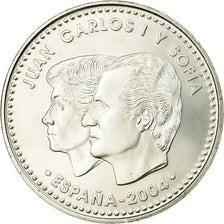 Hiszpania, 12 Euro, 2004, MS(65-70), Srebro, KM:1095