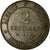 Moeda, França, Cérès, 2 Centimes, 1887, Paris, EF(40-45), Bronze, KM:827.1