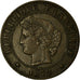 Moneta, Francja, Cérès, Centime, 1872, Bordeaux, AU(50-53), Bronze, KM:826.2