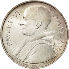 Coin, VATICAN CITY, Paul VI, 500 Lire, 1968, MS(63), Silver, KM:107