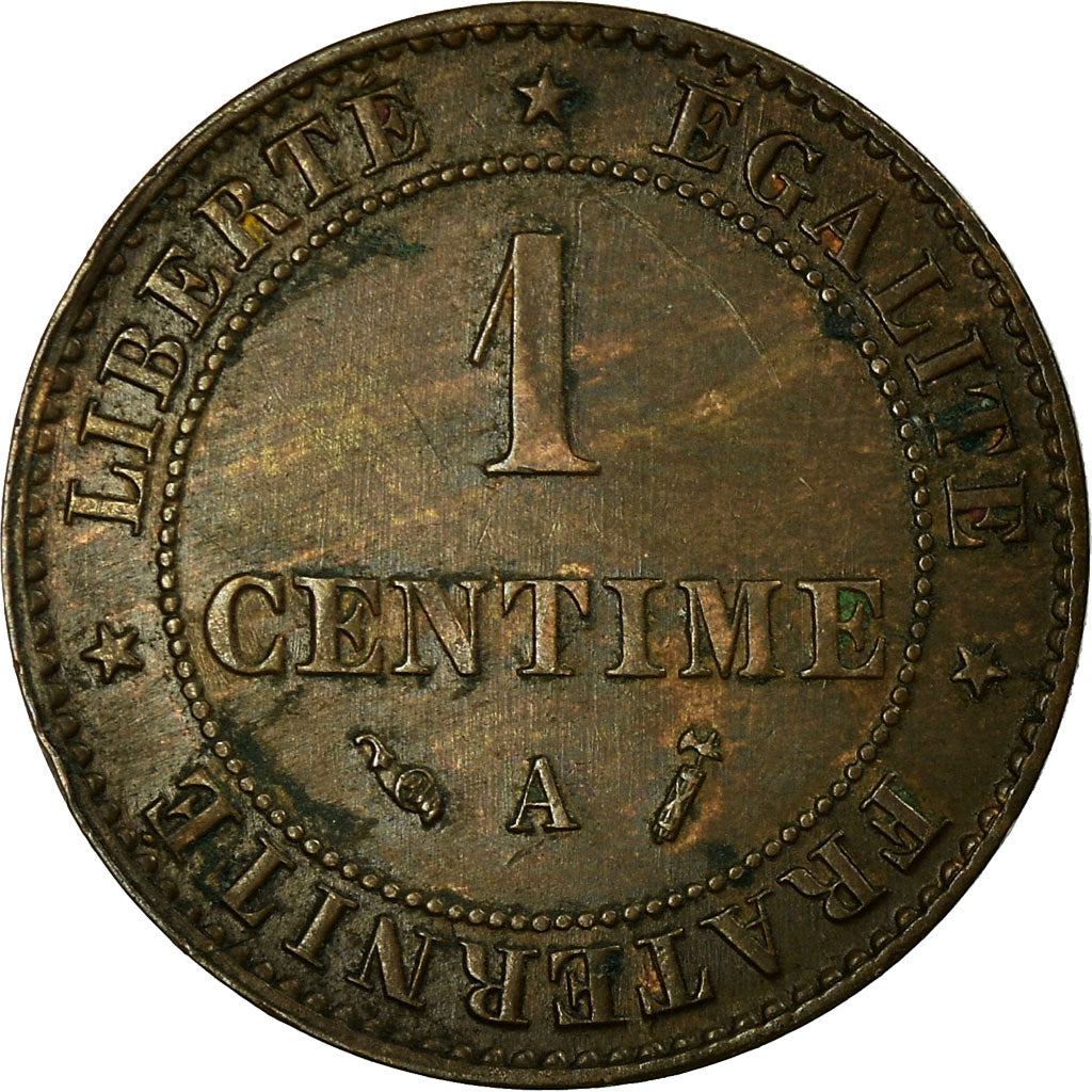 Coin, France, Cérès, Centime, 1895, Paris, EF(40-45), Bronze, KM:826.1