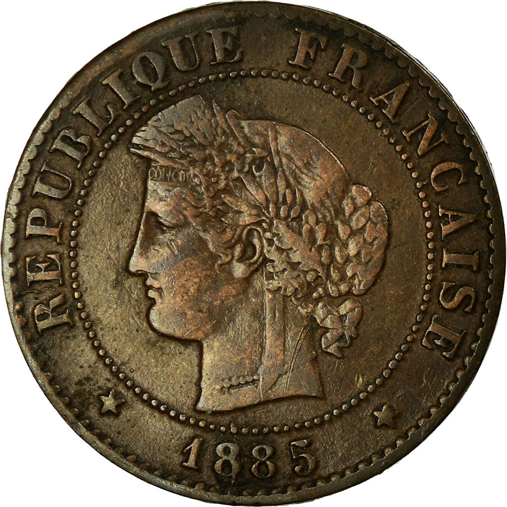 Monnaie, France, Cérès, Centime, 1885, Paris, TTB, Bronze, Gadoury:88