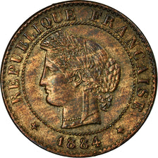 Monnaie, France, Cérès, Centime, 1884, Paris, TTB, Bronze, Gadoury:88