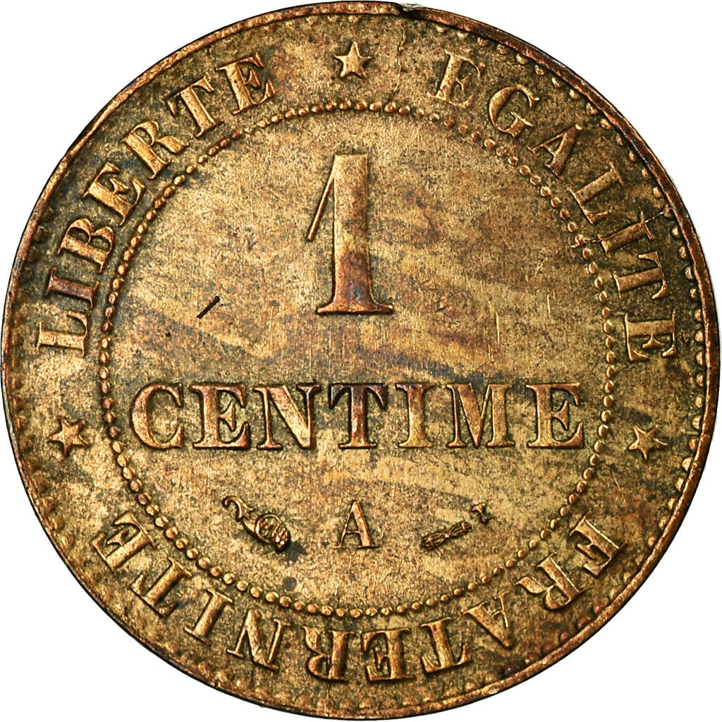 Monnaie, France, Cérès, Centime, 1884, Paris, TTB, Bronze, Gadoury:88