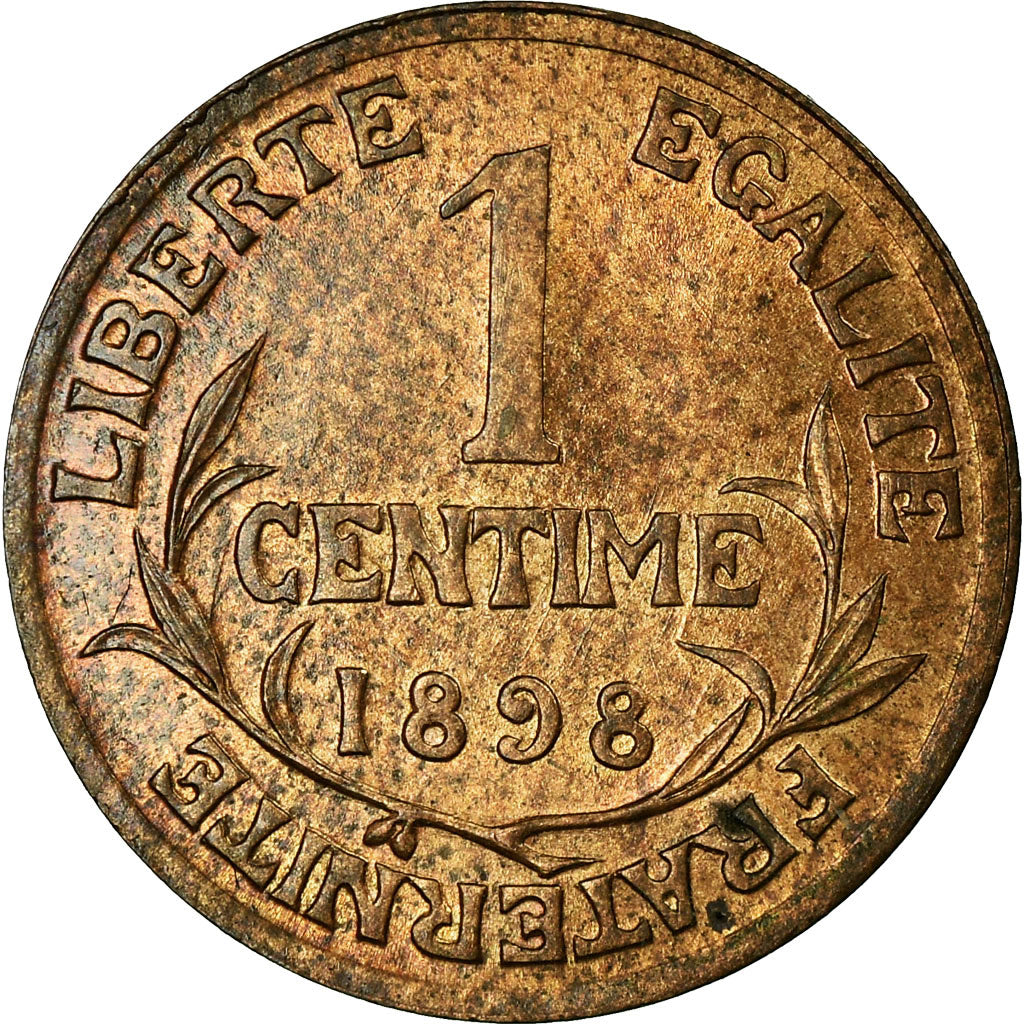 Coin, France, Dupuis, Centime, 1898, Paris, AU(50-53), Bronze, KM:840