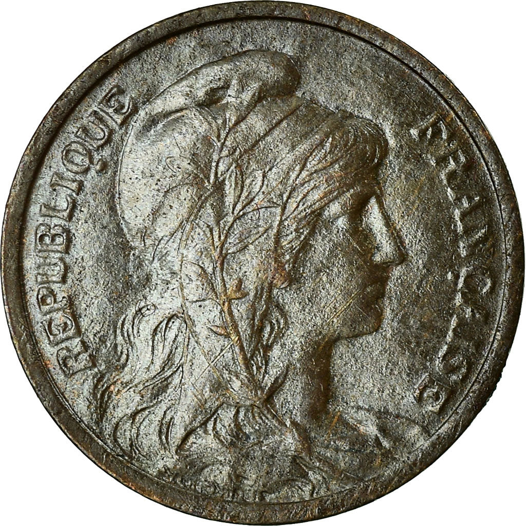 Coin, France, Dupuis, Centime, 1916, Paris, EF(40-45), Bronze, KM:840