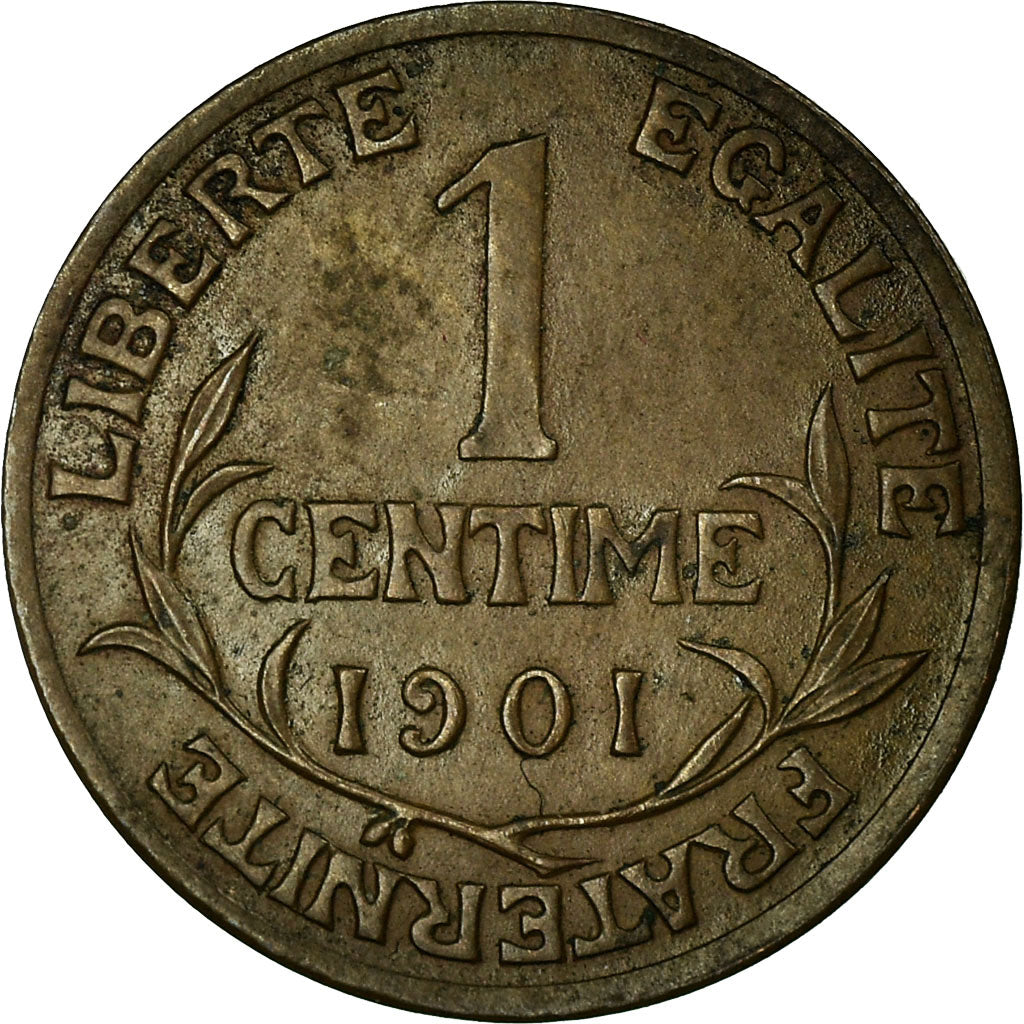 Coin, France, Dupuis, Centime, 1901, Paris, EF(40-45), Bronze, KM:840