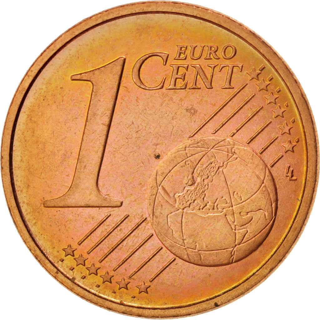 VATICAN CITY, Euro Cent, 2005, MS(63), Copper Plated Steel, KM:341