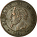 Coin, France, Napoleon III, 2 Centimes, 1861, Bordeaux, EF(40-45), KM 796.6