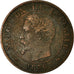 Coin, France, Napoleon III, 2 Centimes, 1856, Lille, VF(20-25), KM 776.7