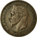 Coin, France, Napoleon III, 5 Centimes, 1863, Strasbourg,EF(40-45),KM 797.2