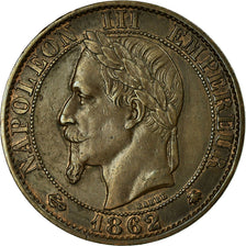 Coin, France, Napoleon III, 5 Centimes, 1862, Paris, EF(40-45), KM 797.1