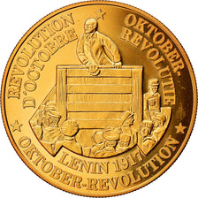 Rússia, Medal, Lénine, Révolution d'Octobre, Políticas, Sociedade, Guerra