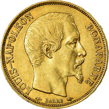 Moneta, Francja, Napoleon III, 20 Francs, 1852, Paris, AU(50-53)