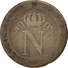 Francia, Napoléon I, 10 Centimes, 1810, La Rochelle, MB, Biglione, KM:676.4,...
