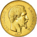 Moneta, Francja, Napoleon III, 50 Francs, 1855, Paris, AU(50-53), KM 1111