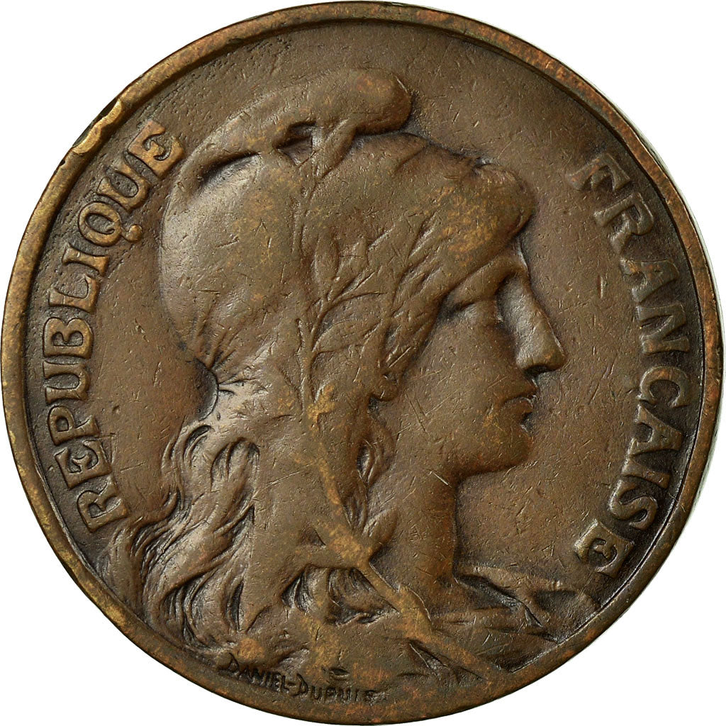 Coin, France, Dupuis, 10 Centimes, 1910, Paris, EF(40-45), Bronze, KM:843
