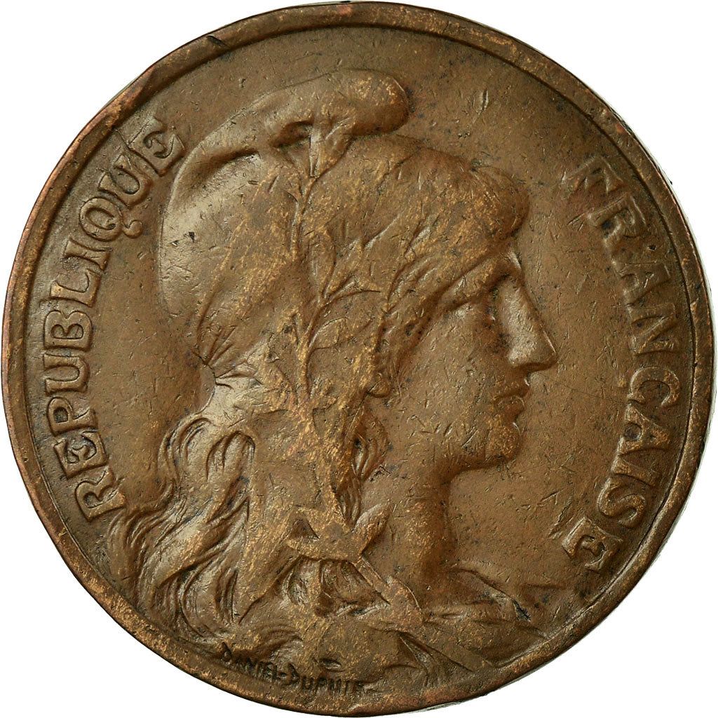 Coin, France, Dupuis, 10 Centimes, 1911, Paris, EF(40-45), Bronze, KM:843