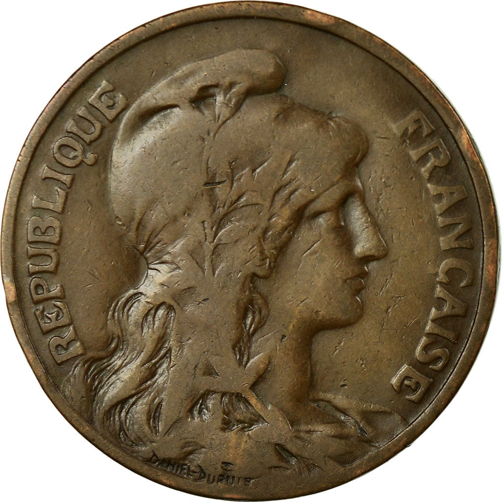 Monnaie, France, Dupuis, 10 Centimes, 1904, Paris, TB+, Bronze, Gadoury:277