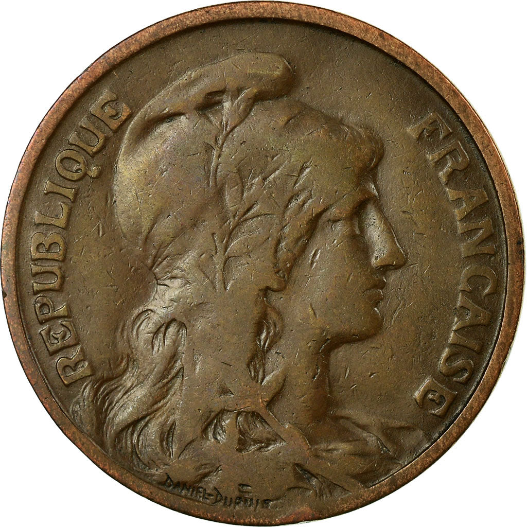 Coin, France, Dupuis, 10 Centimes, 1901, Paris, VF(30-35), Bronze, KM:843