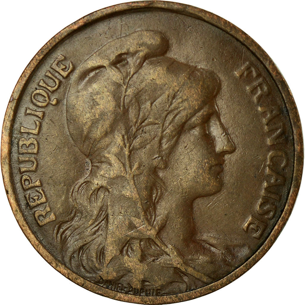Coin, France, Dupuis, 5 Centimes, 1910, Paris, VF(30-35), Bronze, KM:842