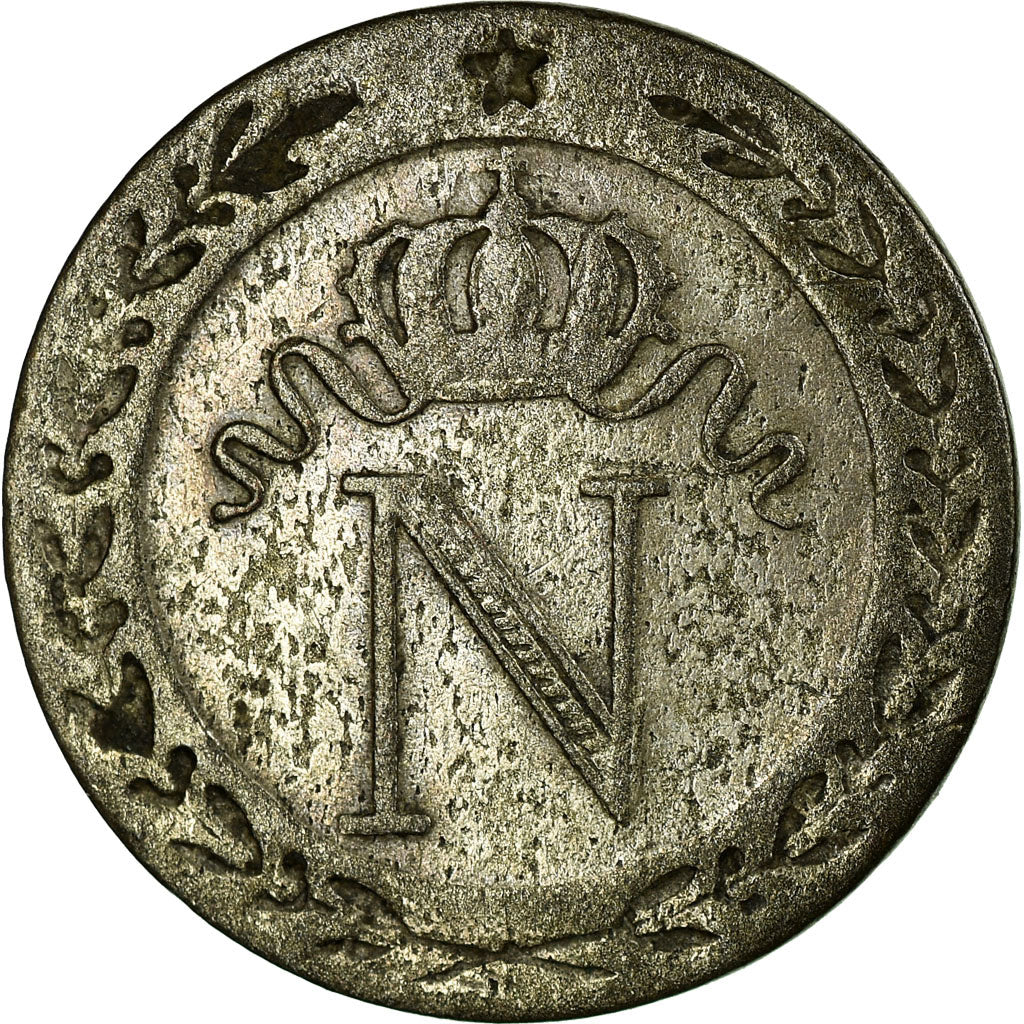 Coin, France, Napoléon I, 10 Centimes, 1808, Paris, EF(40-45), Billon, KM 676.1