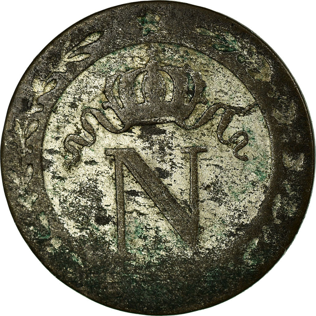 Coin, France, Napoléon I, 10 Centimes, 1810, Limoges, VF(20-25), Billon,KM 676.5
