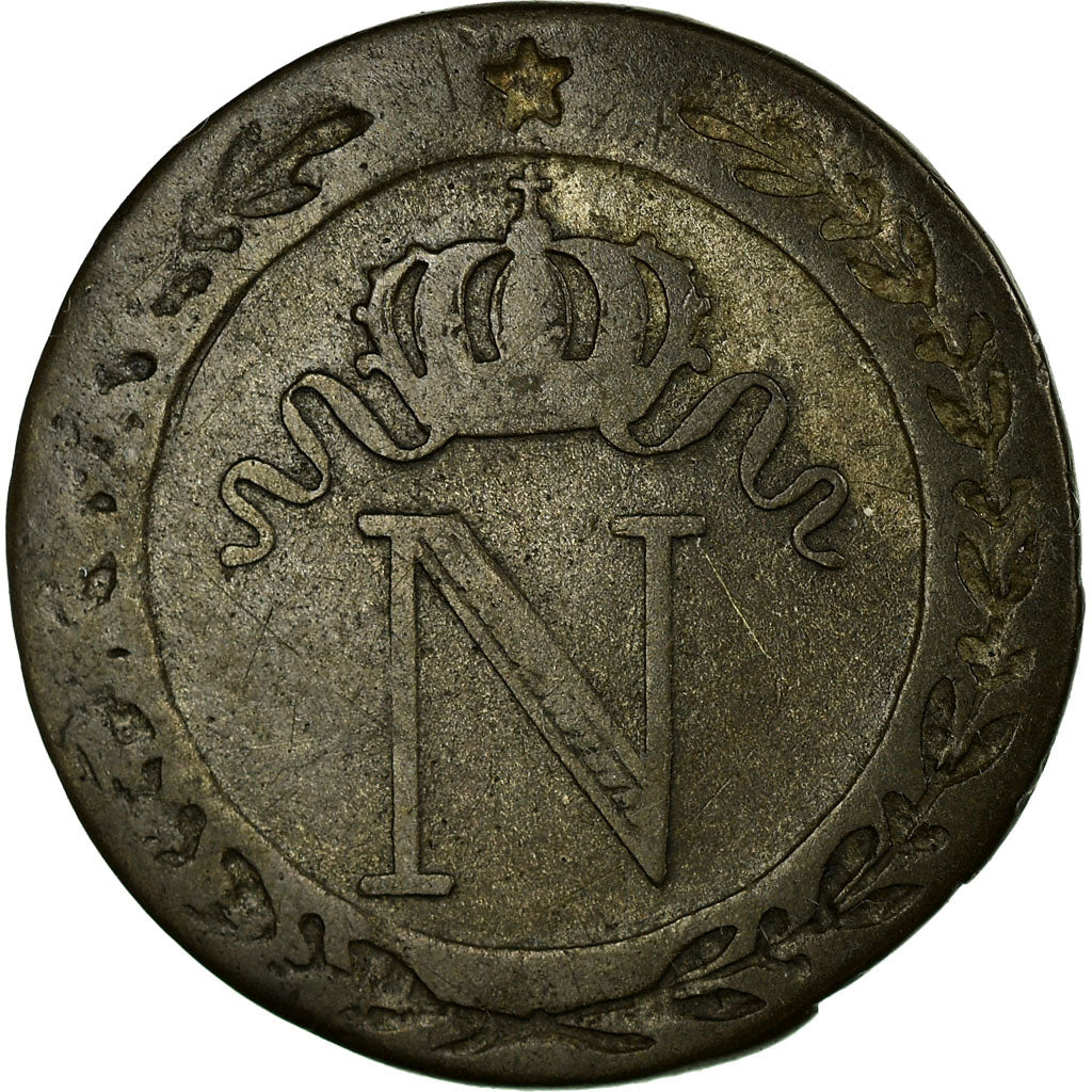 Coin, France, Napoléon I, 10 Centimes, 1809, Lille, VF(30-35), Billon, KM 676.9