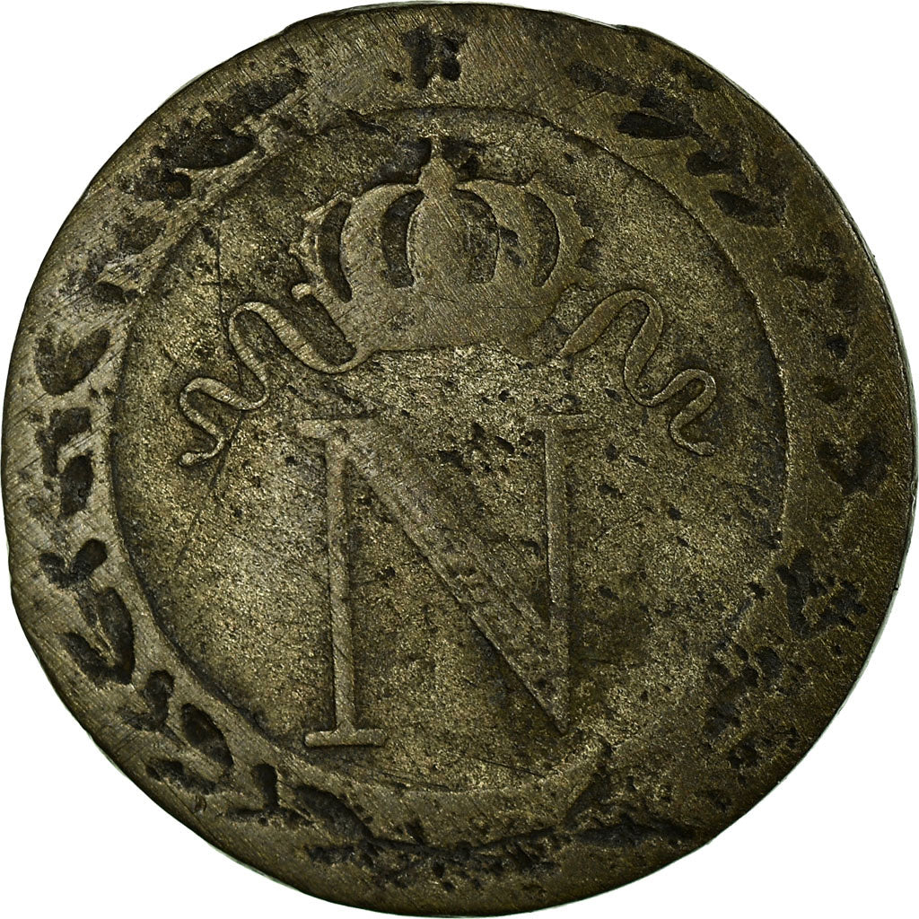 Coin, France, Napoléon I, 10 Centimes, 1808, Limoges, VF(20-25), Billon,KM 676.5