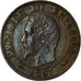 Coin, France, Napoleon III, Centime, 1857, Rouen, EF(40-45), KM 775.2