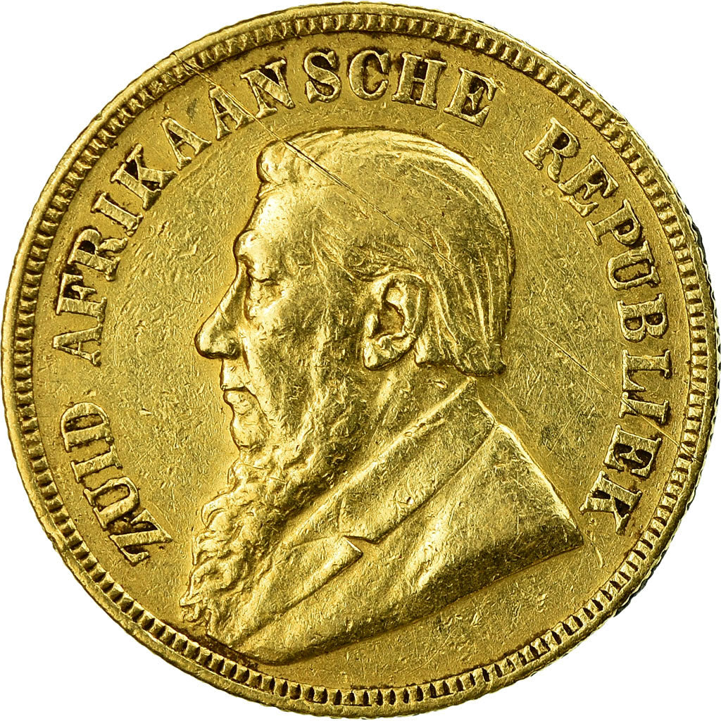 Coin, South Africa, Pond, Een, 1894, EF(40-45), Gold, KM:10.2