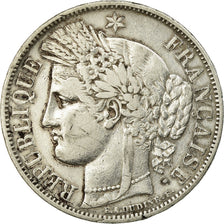 Coin, France, Cérès, 5 Francs, 1849, Paris, EF(40-45), Silver, KM:761.1