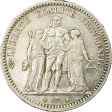 Monnaie, France, Hercule, 5 Francs, 1873, Paris, TTB+, Argent, Gadoury:745a