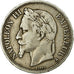 Moneta, Francia, Napoleon III, 5 Francs, 1869, Paris, MB+, KM 799.1