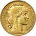 Moeda, França, Marianne, 20 Francs, 1902, Paris, AU(50-53), Dourado, KM:847