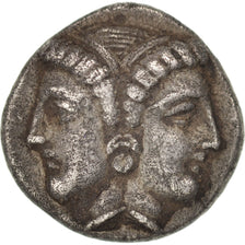 Coin, Mysia, Lampsakos, Athena, Diobol, Lampsakos, AU(50-53), Silver