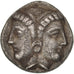 Coin, Mysia, Lampsakos, Athena, Diobol, Lampsakos, AU(50-53), Silver