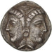Coin, Mysia, Lampsakos, Athena, Diobol, Lampsakos, AU(50-53), Silver