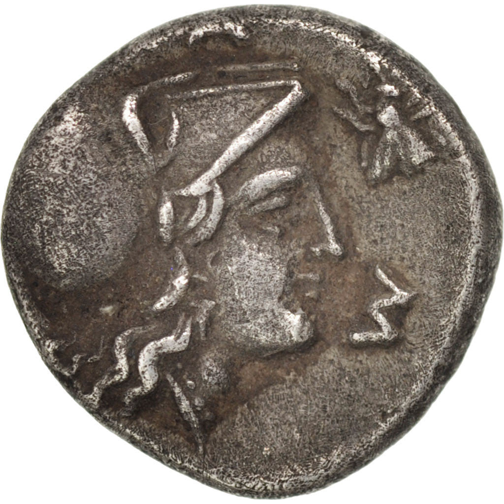 Coin, Mysia, Lampsakos, Athena, Diobol, Lampsakos, AU(50-53), Silver