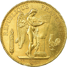 Moneta, Francja, Génie, 100 Francs, 1900, Paris, AU(50-53), Złoto, KM:832