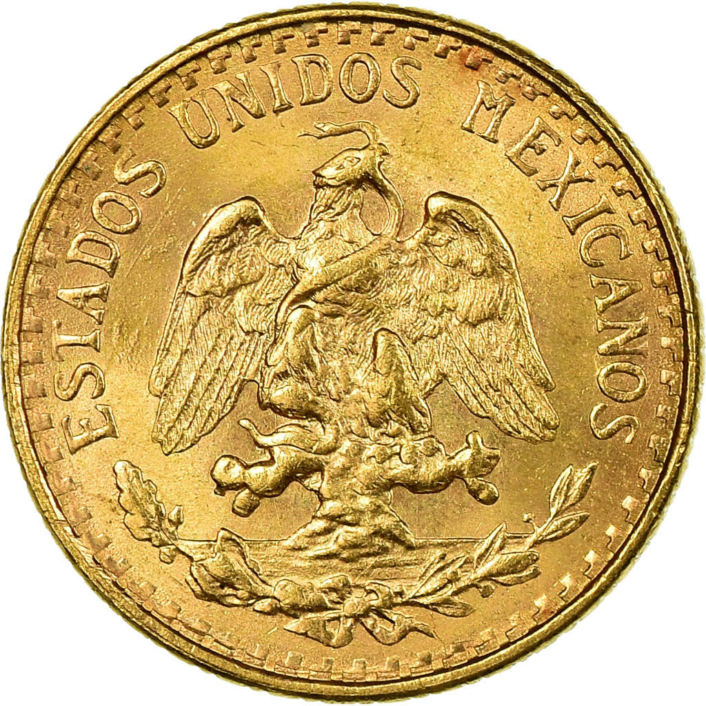 Monnaie, Mexique, 2 Pesos, 1945, Mexico City, SUP, Or, KM:461