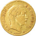 Moneta, Francja, Napoleon III, 10 Francs, 1864, Paris, VF(30-35), Gold, KM 800.1
