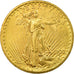 Moeda, Estados Unidos da América, Saint-Gaudens,$20,1908,Philadelphia,AU(55-58)