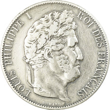 Coin, France, Louis-Philippe, 5 Francs, 1846, Paris, EF(40-45), Silver,KM 749.1