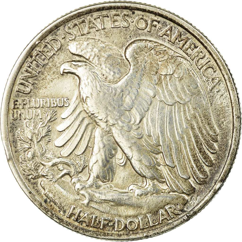 Moneda, Estados Unidos, Walking Liberty Half Dollar, 1943, Philadelphie, MBC