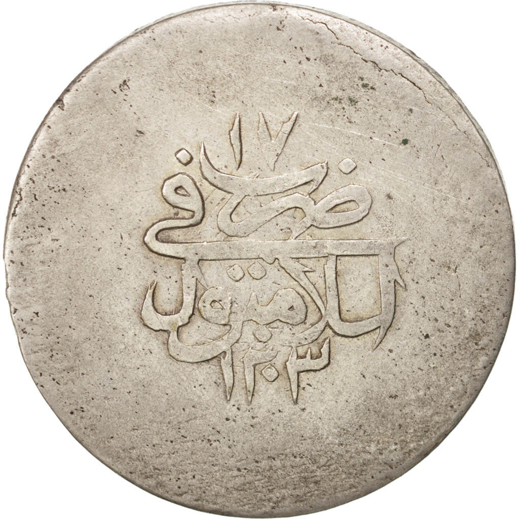 Turquie, Empire Ottoman, Selim III, Kurush 1804 (AH1203//17), Istambul, KM 498